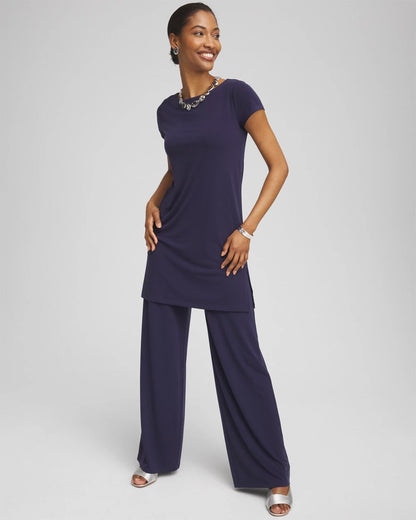 Chico's Best Price - Travelers™ Knit Tunic Passport Blue