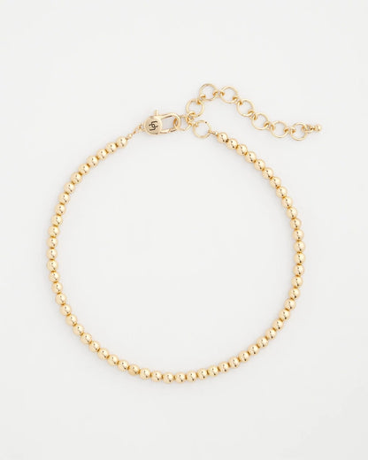 Chico's Value - Golden Beaded Necklace Gold