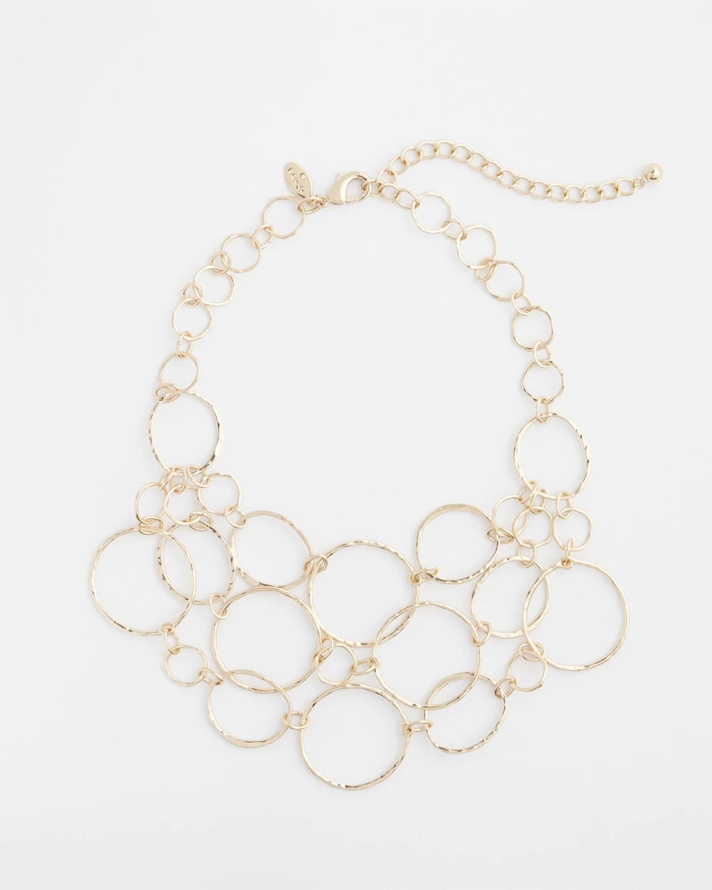 Chico's Trusted - Short Goldtone Multi-Strand Link Necklace Gold
