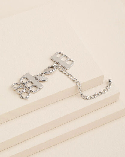 Chico's Discount - Silvertone Necklace Converter Silver