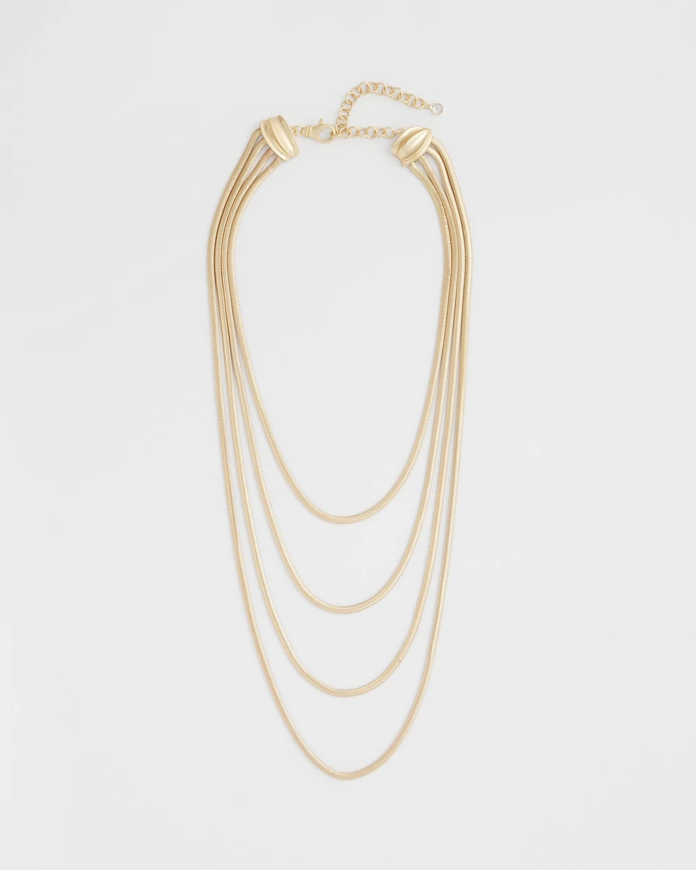 Chico's Special Offer - Multi-Layer Snake Chain Necklace Gold