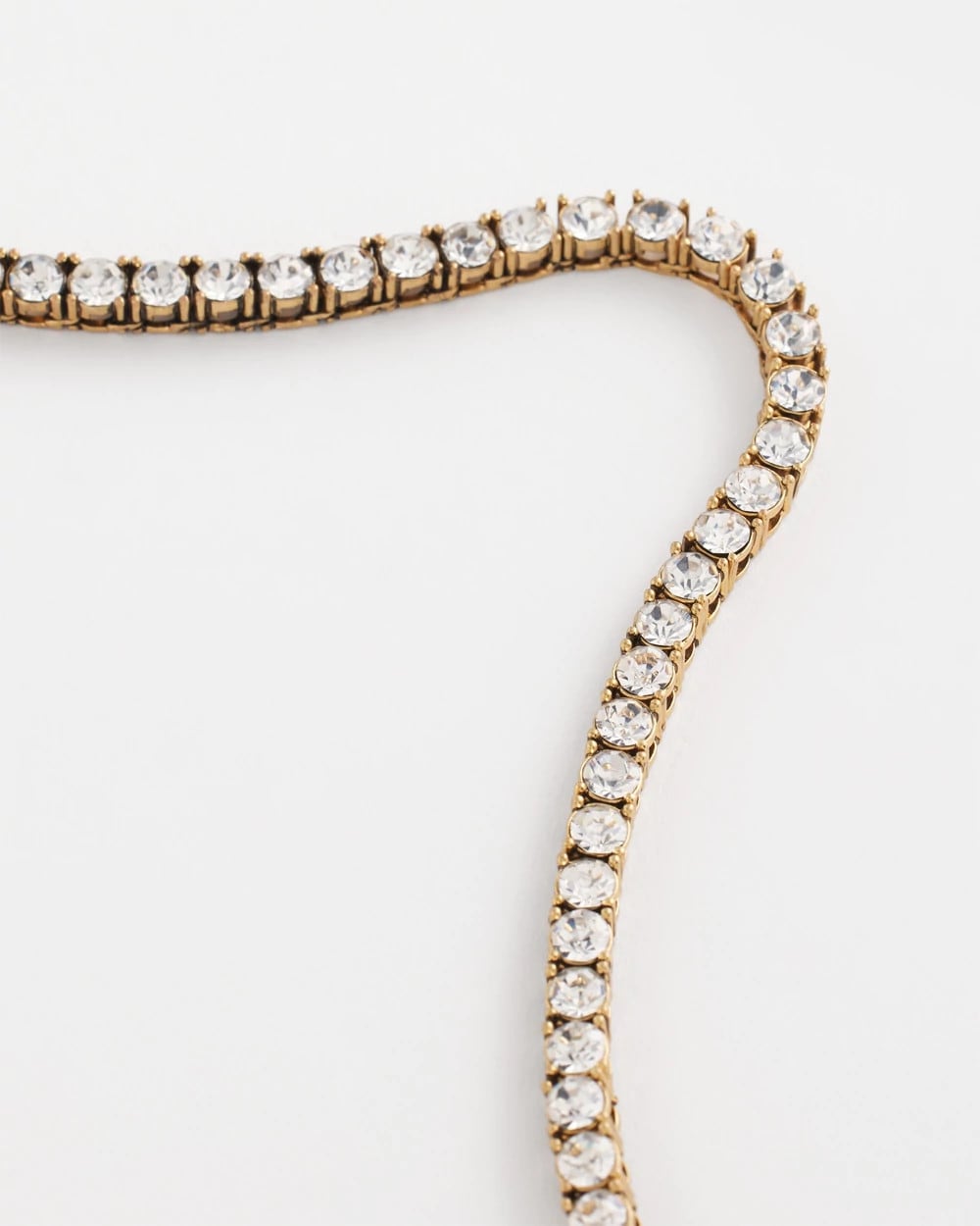 Chico's Best Price - Vintage Tennis Necklace Gold