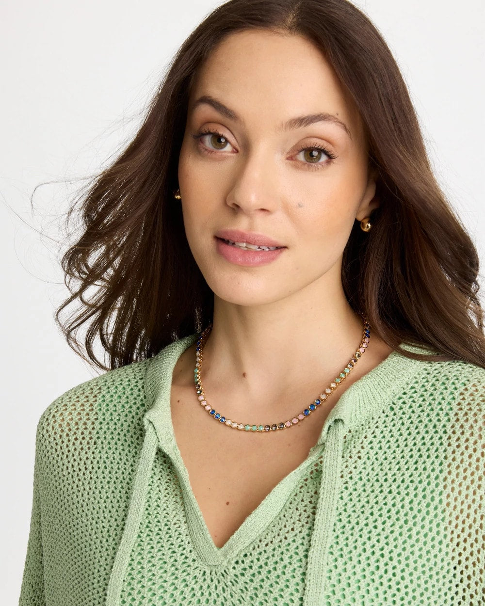 Chico's Smart Buy - Tennis Necklace Multi