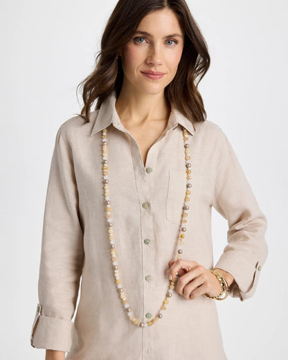 Chico's Hot Sale - Neutral Long Layering Necklace Neutral