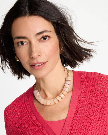 Chico's Exclusive - Chico's Originals Neutral Stone Bib Necklace Neutral