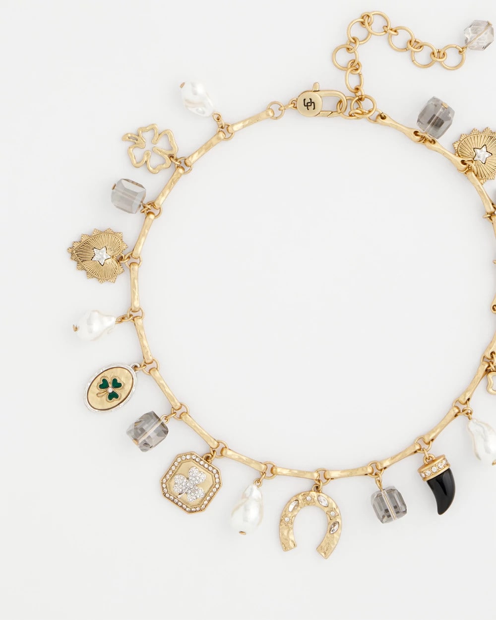 Chico's Signature - Lucky Charm Short Necklace Gold