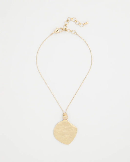 Chico's Customer Favorite - Short Gold Pendant Gold