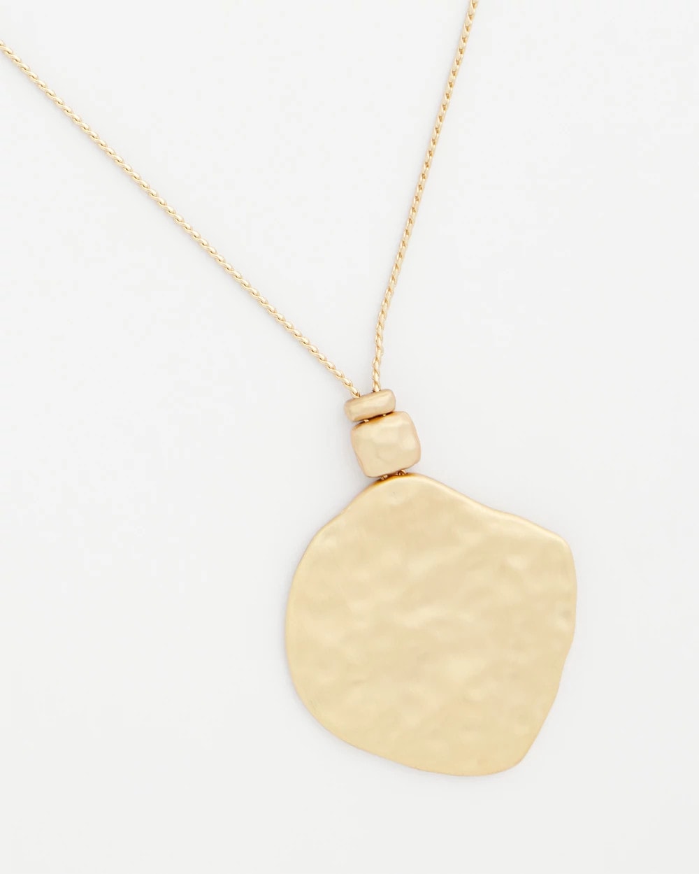 Chico's Customer Favorite - Short Gold Pendant Gold