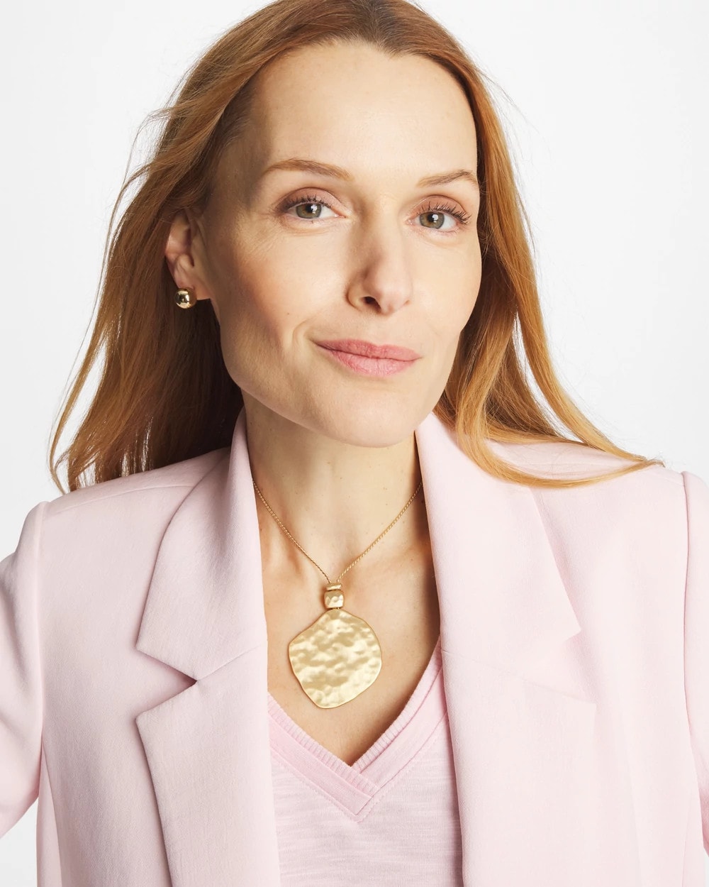 Chico's Customer Favorite - Short Gold Pendant Gold