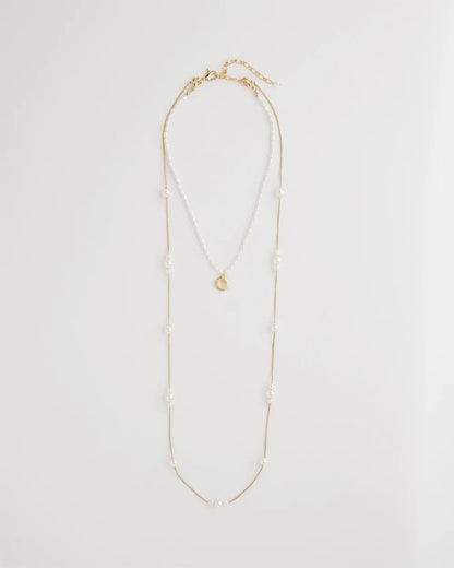 Chico's Signature - Convertible Faux Pearl Necklace Pearl