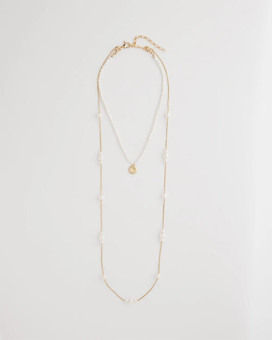 Chico's Signature - Convertible Faux Pearl Necklace Pearl