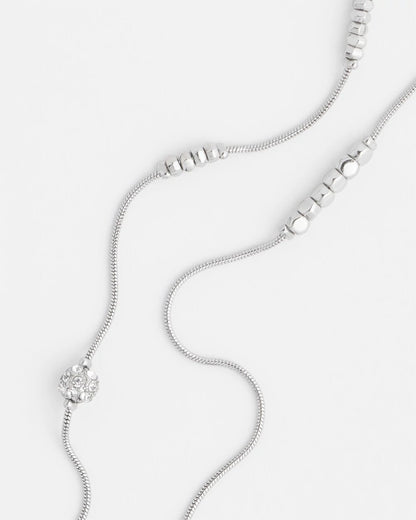 Chico's Quality - Hexie Multi-Strand Necklace Silver