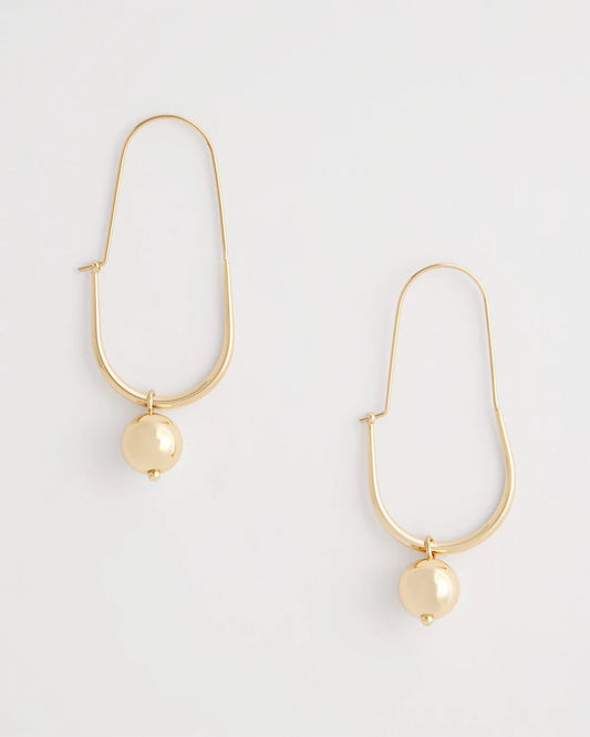 Chico's Best Seller - Gold Bead Threader Earrings Gold