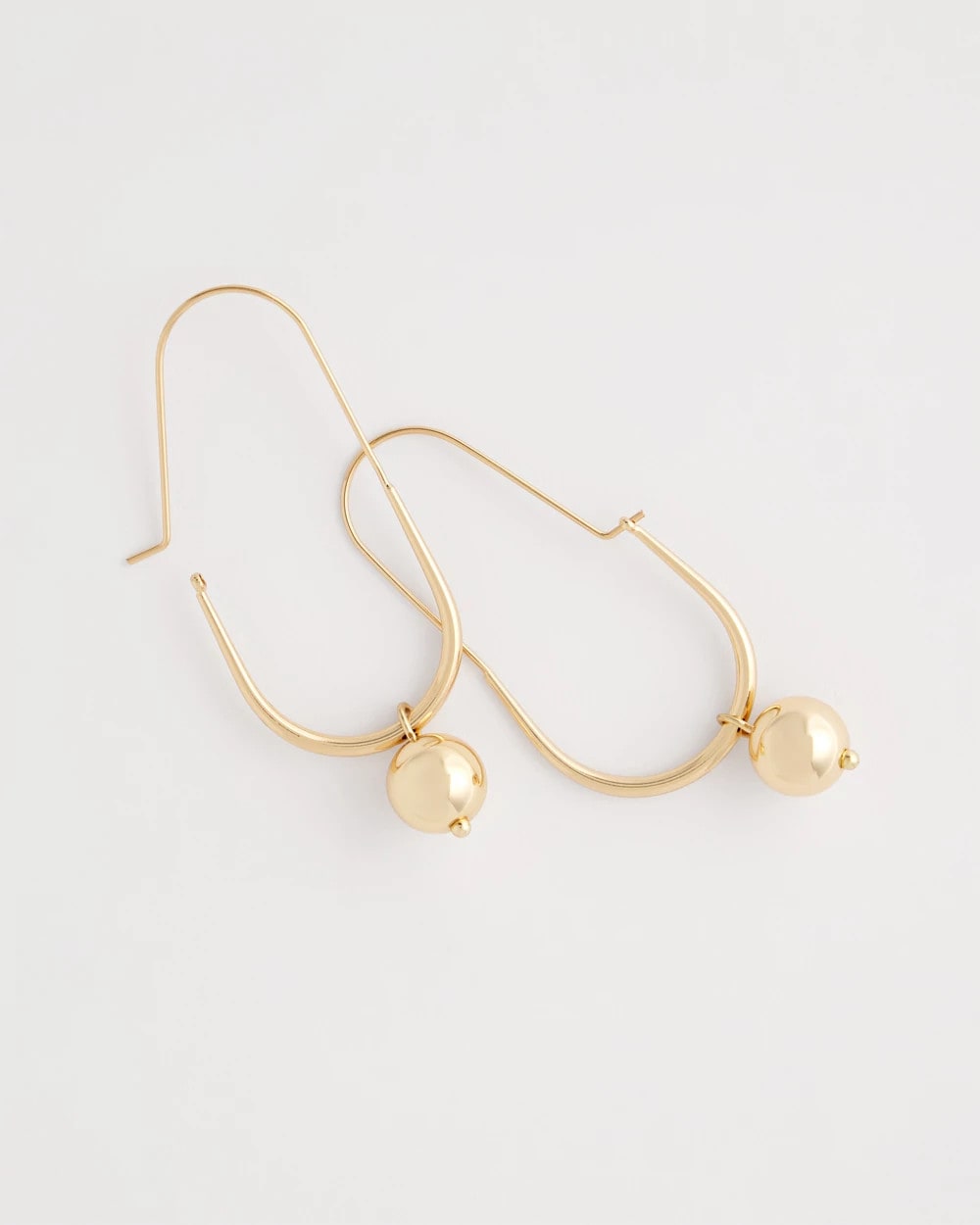 Chico's Best Seller - Gold Bead Threader Earrings Gold