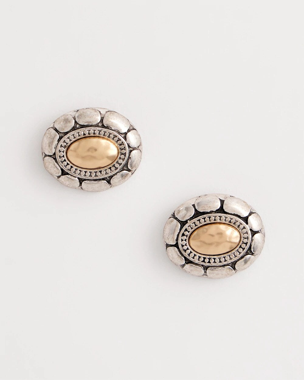 Chico's Top Pick - Mixed Metal Stud Earrings Turquoise