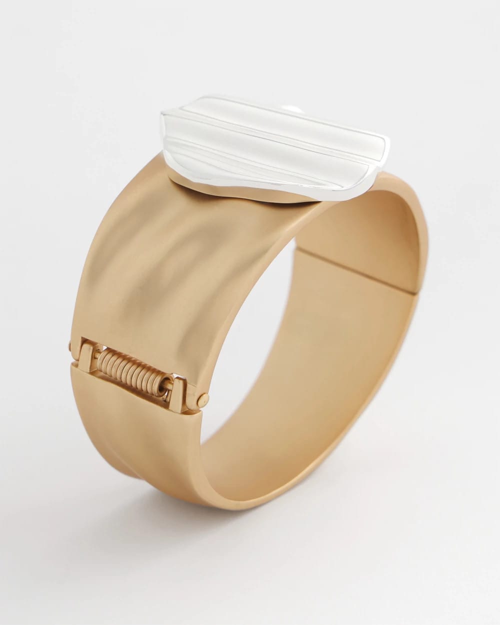 Chico's Value - Mixed Metal Crinkle Cuff Mixed Metals