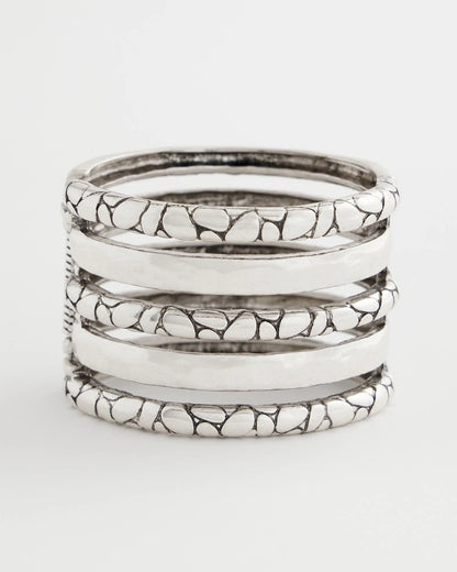 Chico's Best Seller - Silver Island Metals Cuff Bracelet Silver