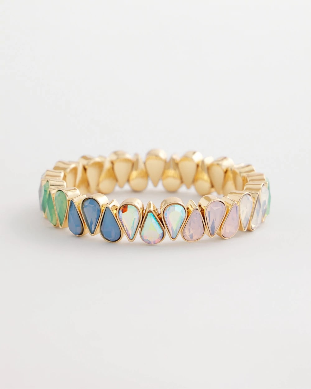 Chico's Quality - Teardrop Tennis Bracelet Multi